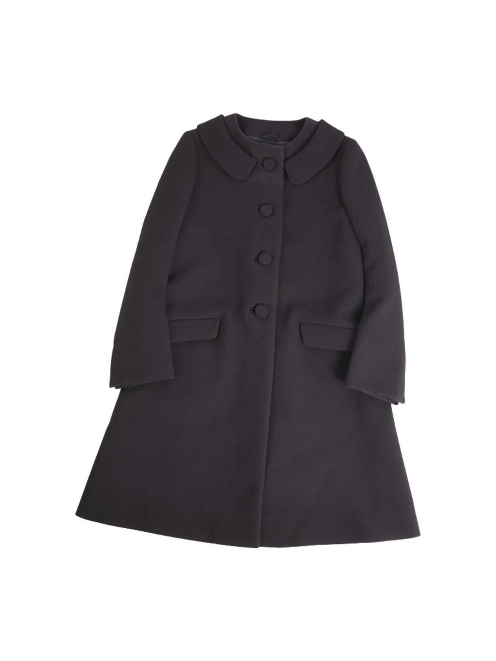 Prada Coat Wool Black